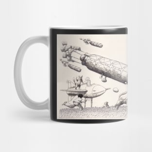 Cat Rocket Mug